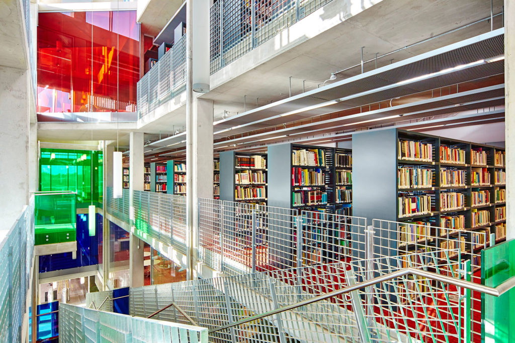 Cregan Library St Patrick's Campus DCU Dublin City University building architecture design interior view