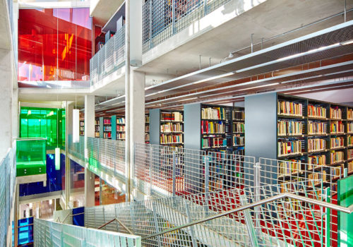 Cregan Library St Patrick's Campus DCU Dublin City University building architecture design interior view