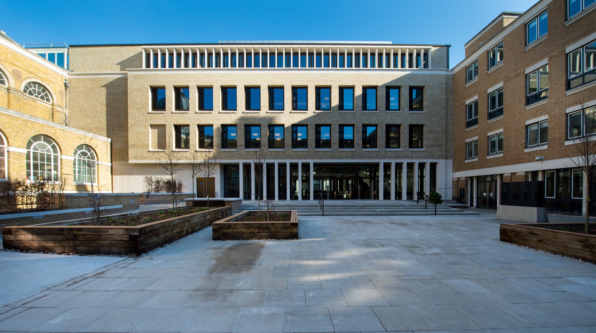 UCL Student Centre London library building architecture design exterior view
