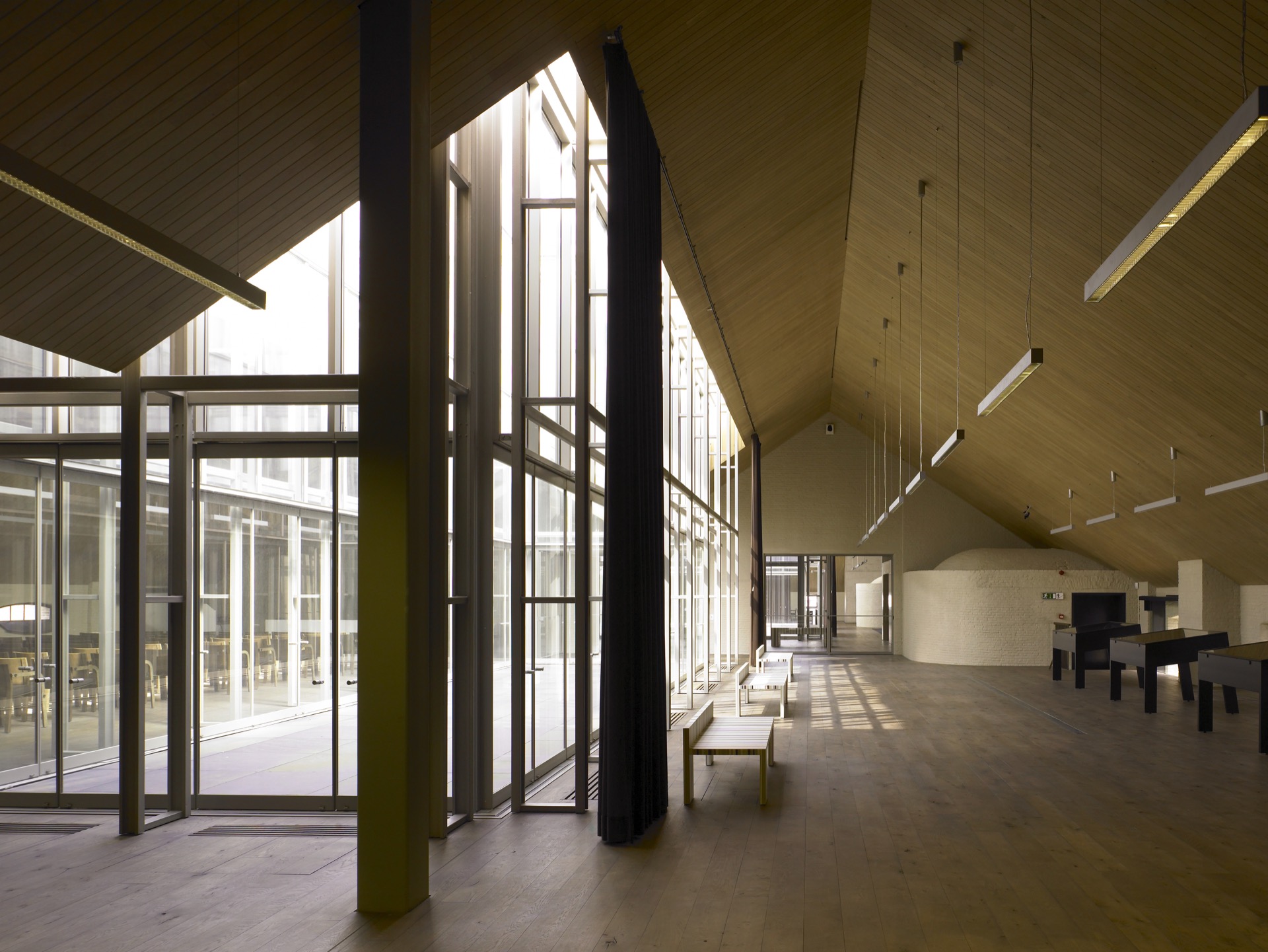 St Felix Pakhuis Antwerpen library building architecture design interior view